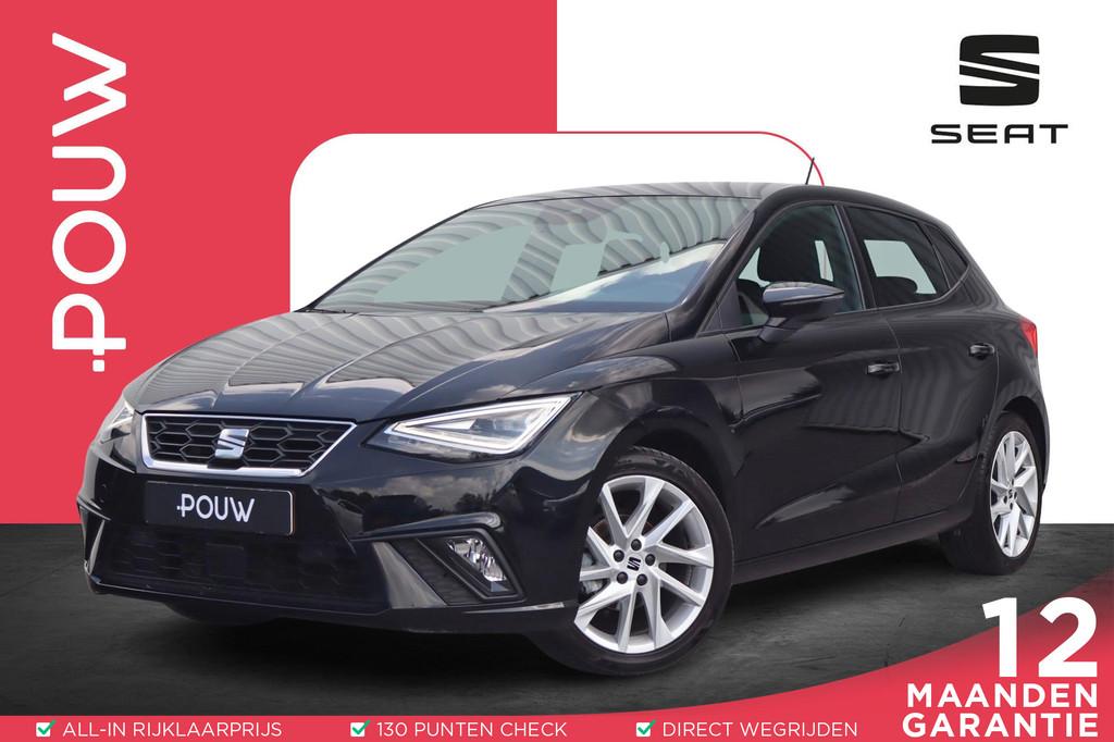 SEAT Ibiza 1.0 EcoTSI 95pk FR | Apple Carplay/Android Auto |, 12 maanden, Stof, Parkeersensor, Origineel Nederlands