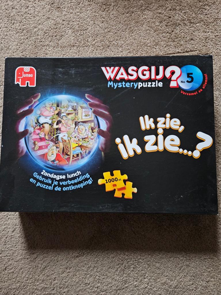 Wasgij Puzzels - 3 stuks, 1000 stukjes per puzzel, Ophalen, 500 t/m 1500 stukjes, Gebruikt, Legpuzzel