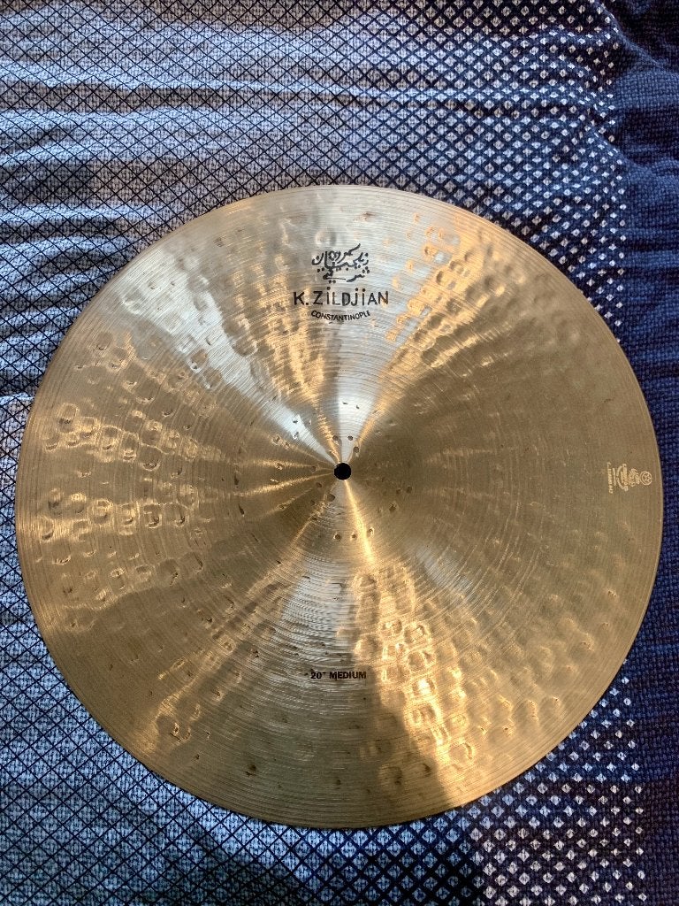 Zildjian 20" Constantinople Medium Ride, Muziek en Instrumenten, Ophalen of Verzenden, Zo goed als nieuw, Drums of Percussie