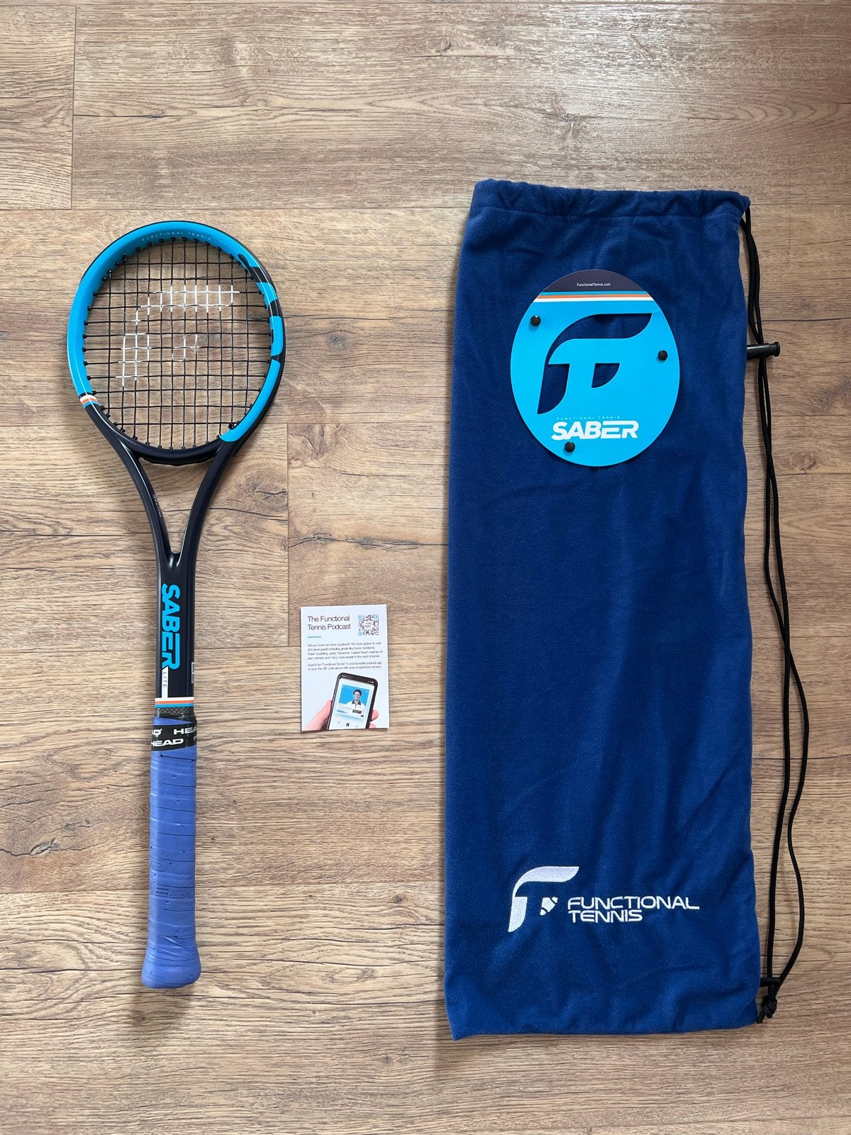 Functional Tennis Saber Lite Tennisracket - Zo goed als nieu, Sport en Fitness, Ophalen of Verzenden, Zo goed als nieuw, Racket