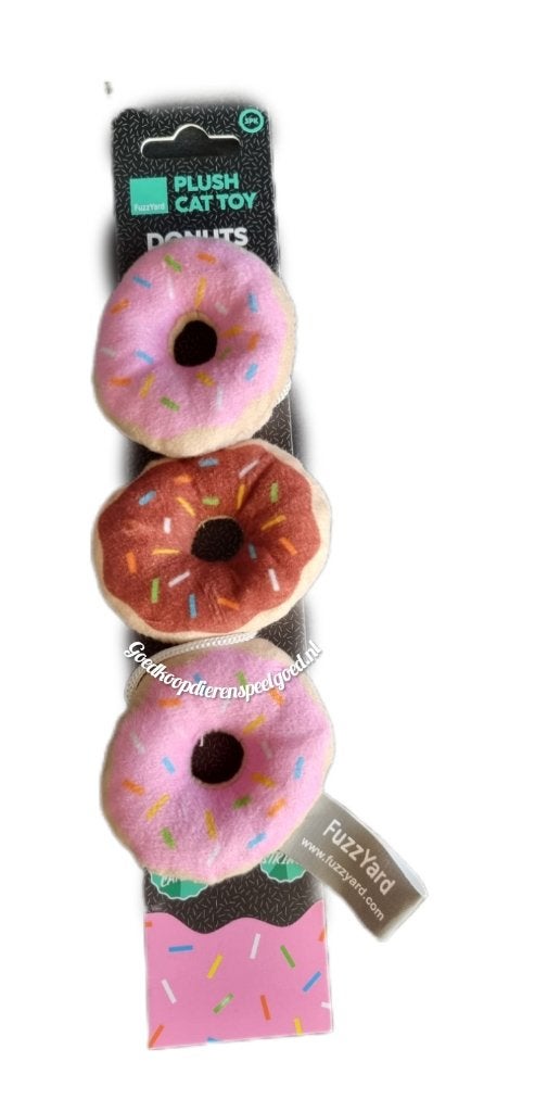 Kattenspeelgoed   " Donut slinger 23 cm met catnip ", Dieren en Toebehoren, Kattenspeelgoed, Ophalen of Verzenden, Nieuw, Speelmuis