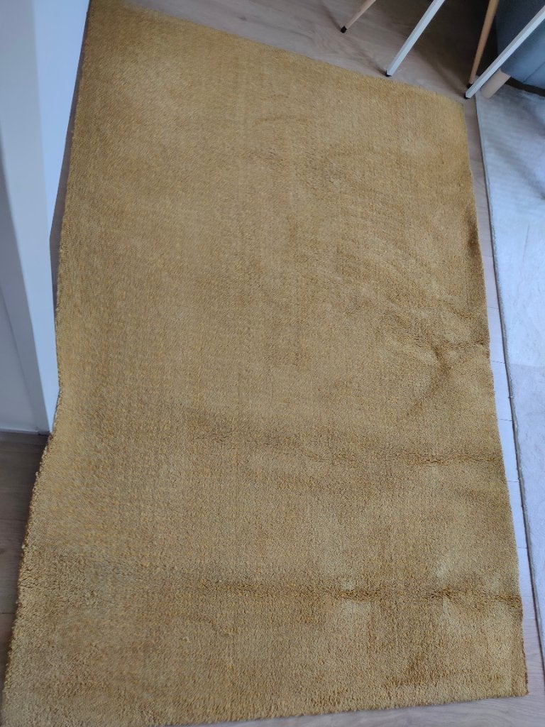 IKEA CARPET 133  195cm, Huis en Inrichting, Stoffering | Tapijten en Kleden, Ophalen, 100 tot 150 cm, Geel, Zo goed als nieuw