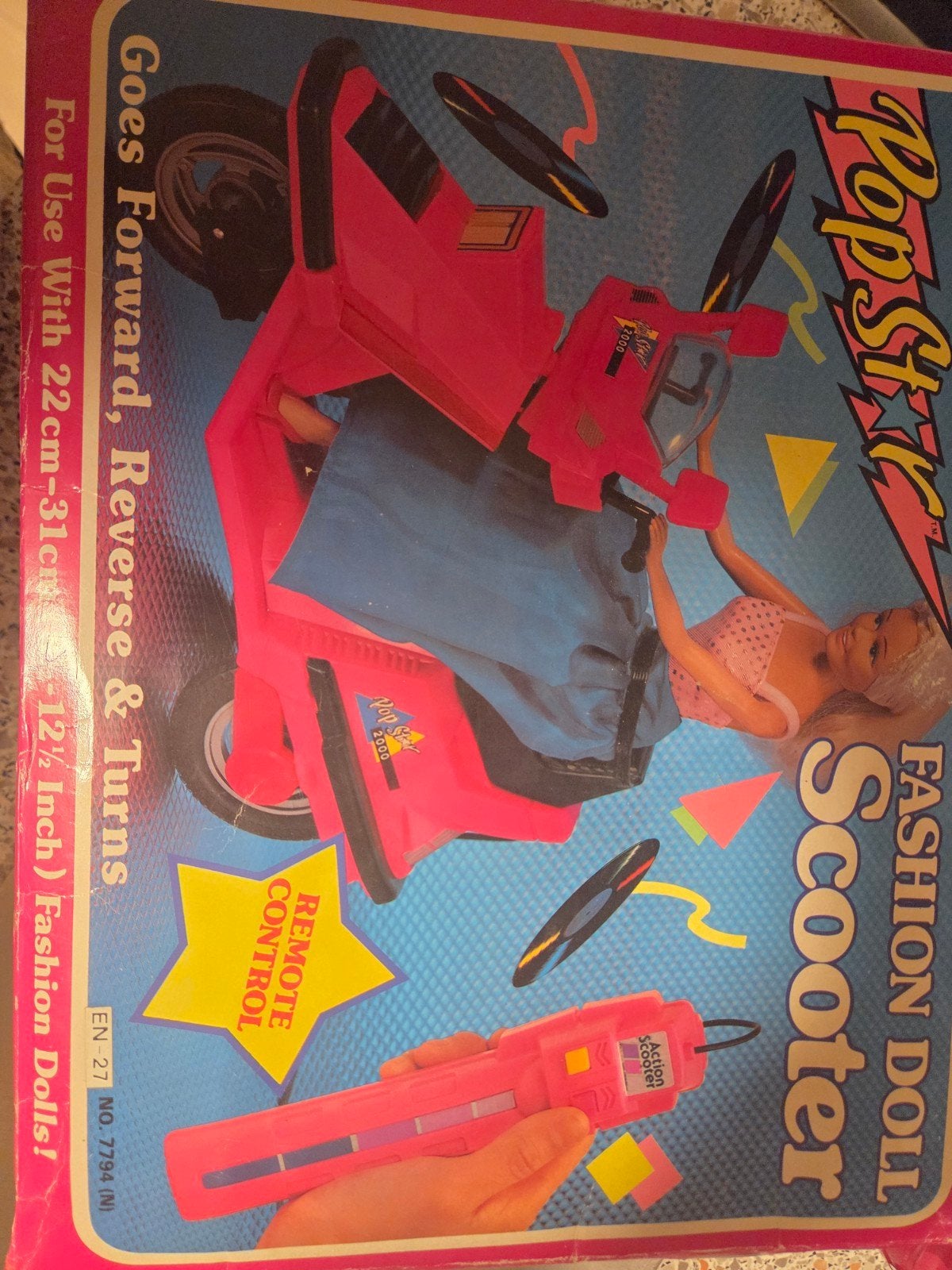 Pop Star Fashion Doll Scooter (Arco/Mattel, 1986), Ophalen of Verzenden