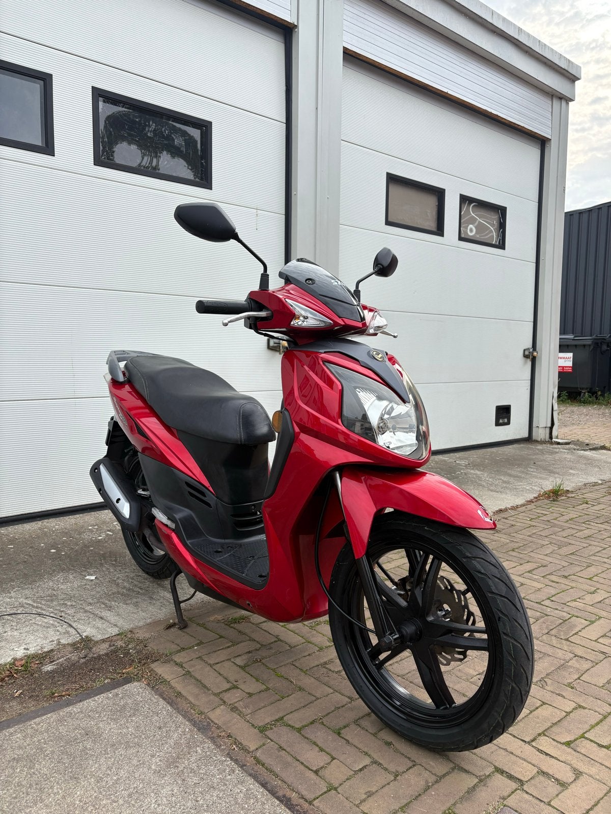 Sym Symphony SR 50 Rood, Overige modellen, Maximaal 45 km/u, Ophalen of Verzenden, Zo goed als nieuw