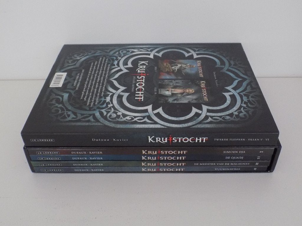 Kruistocht ~ Complete hardcovers 1 t/m 6 + BOX en sleeve, Boeken, Complete serie of reeks, Ophalen of Verzenden, Zo goed als nieuw