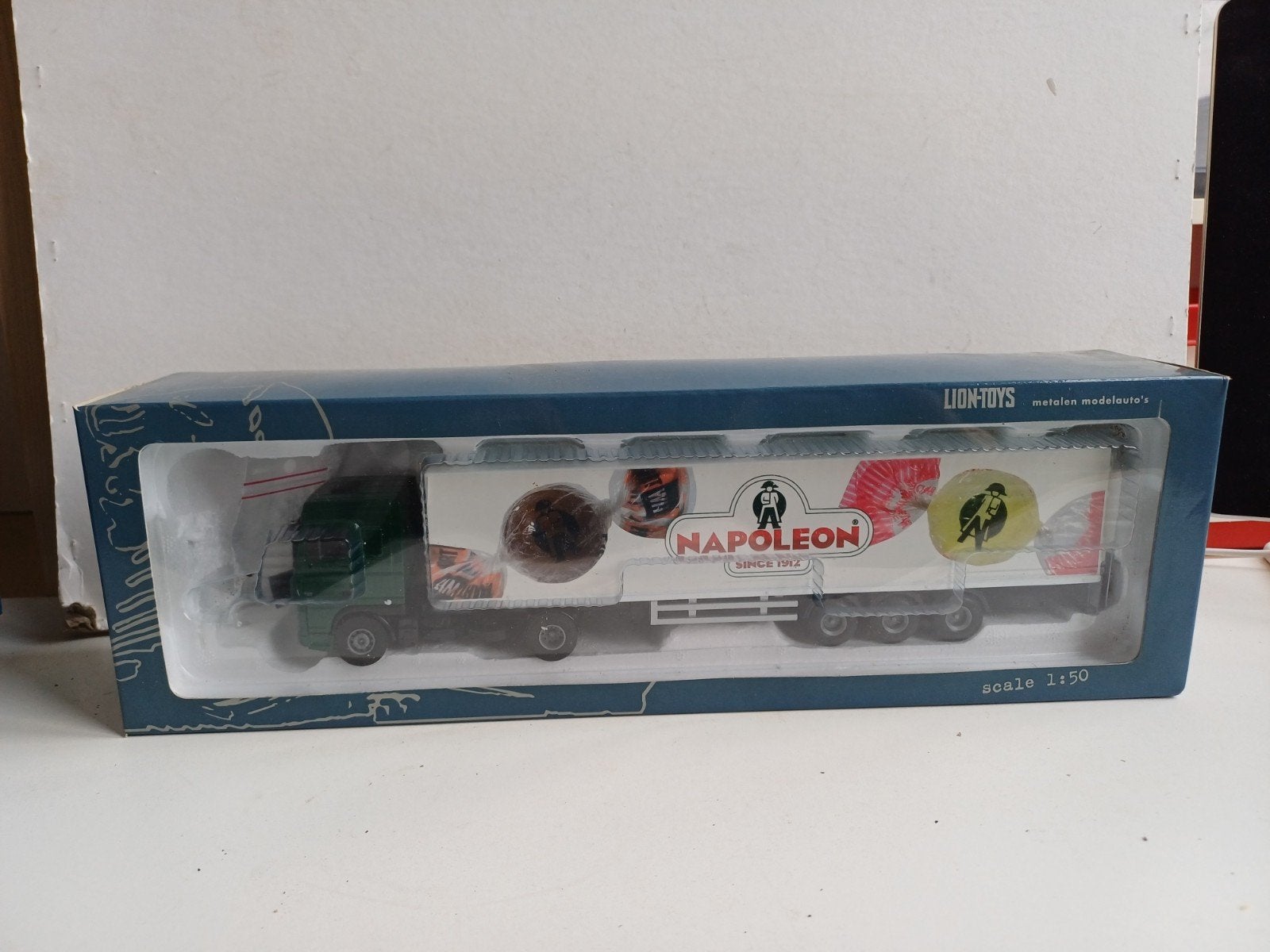 Lion daf xf 1:50, Ophalen of Verzenden, Bus of Vrachtwagen, Lion Toys