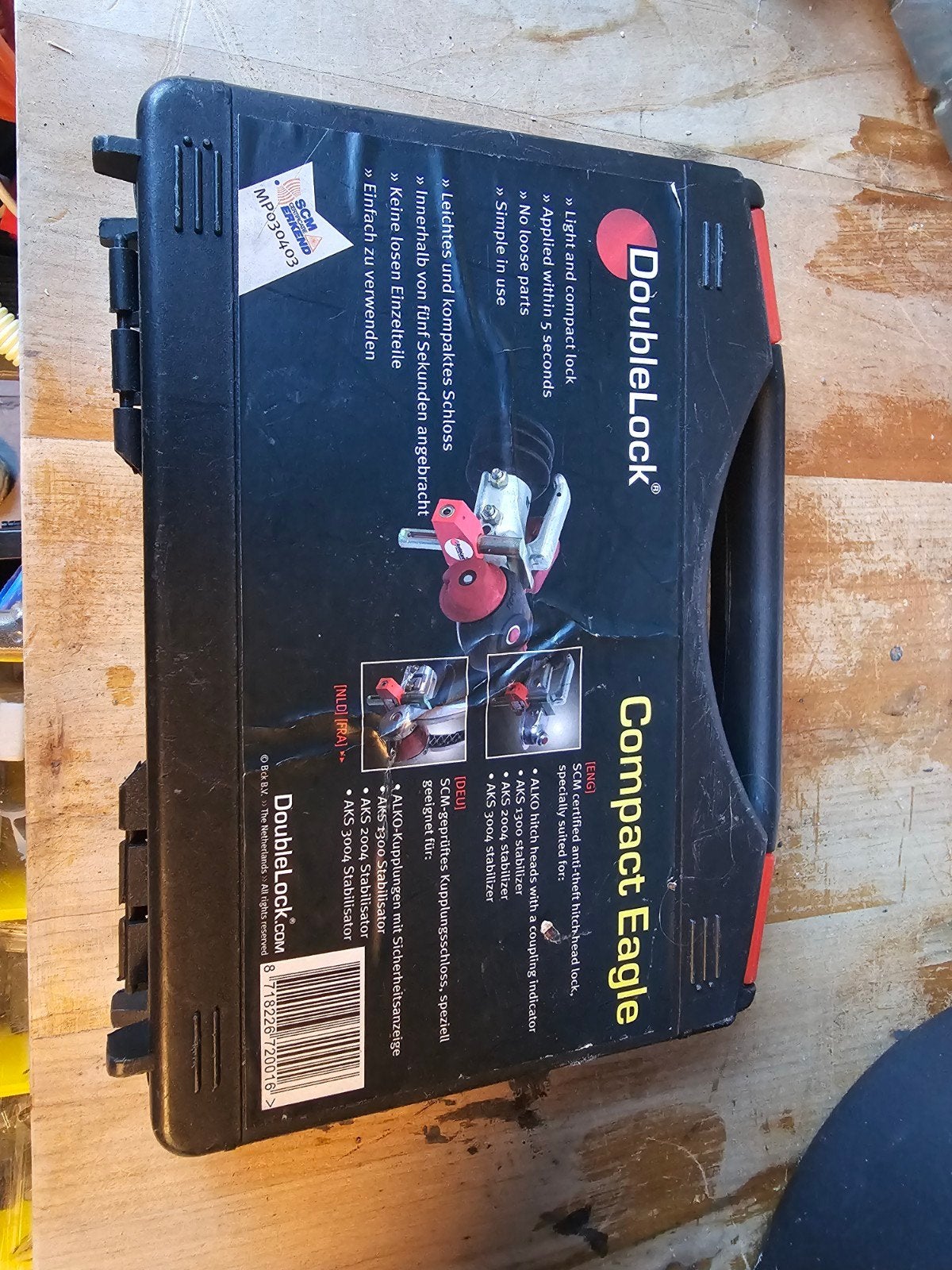 Disselslot DoubleLock Compact Eagle, Ophalen of Verzenden, Zo goed als nieuw