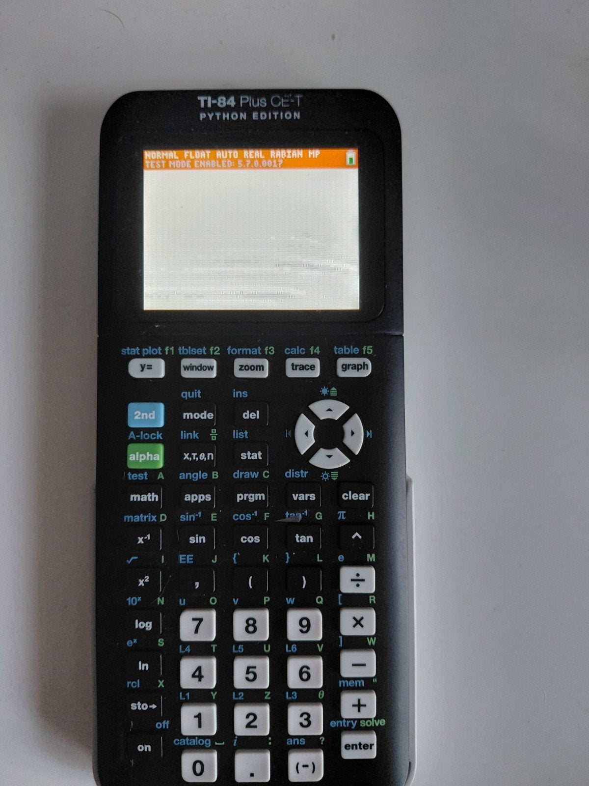 Ti-84 plus CE-T python grafische rekenmachine met examenstan, Verzenden, Grafische rekenmachine