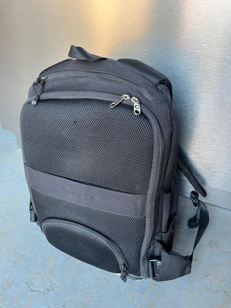 RiotBag rugzak - Zwart, veelzijdig en comfortabel, Ophalen of Verzenden, Gebruikt, 25 tot 40 cm, Overige merken