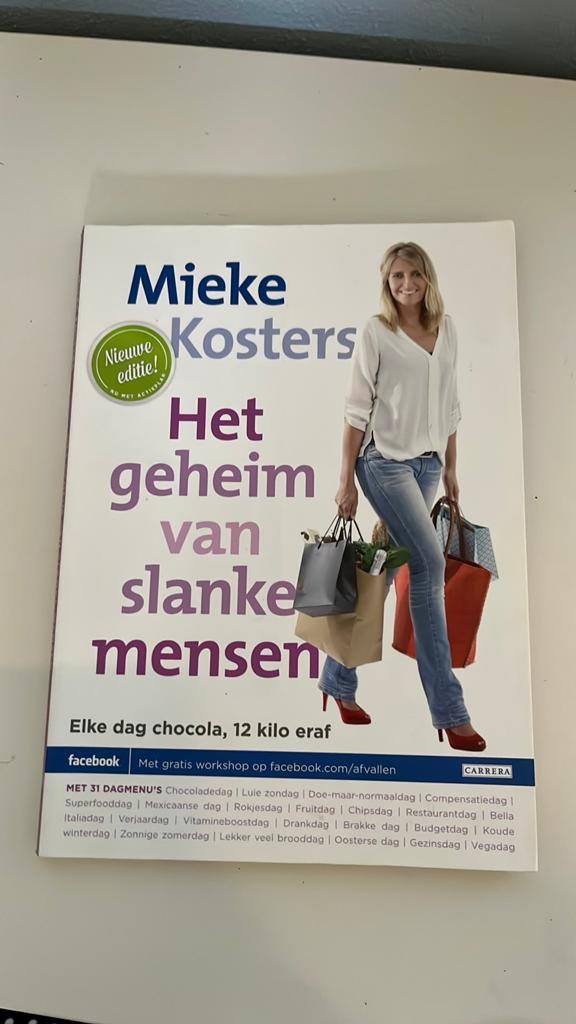 Mieke Kosters - Het geheim van slanke mensen, Ophalen of Verzenden, Zo goed als nieuw, Mieke Kosters