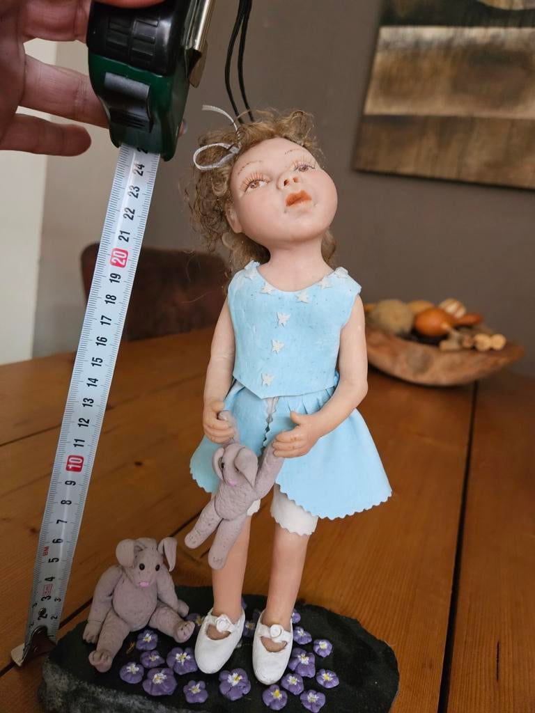 Handgemaakte klei figuur, Ophalen, Dier