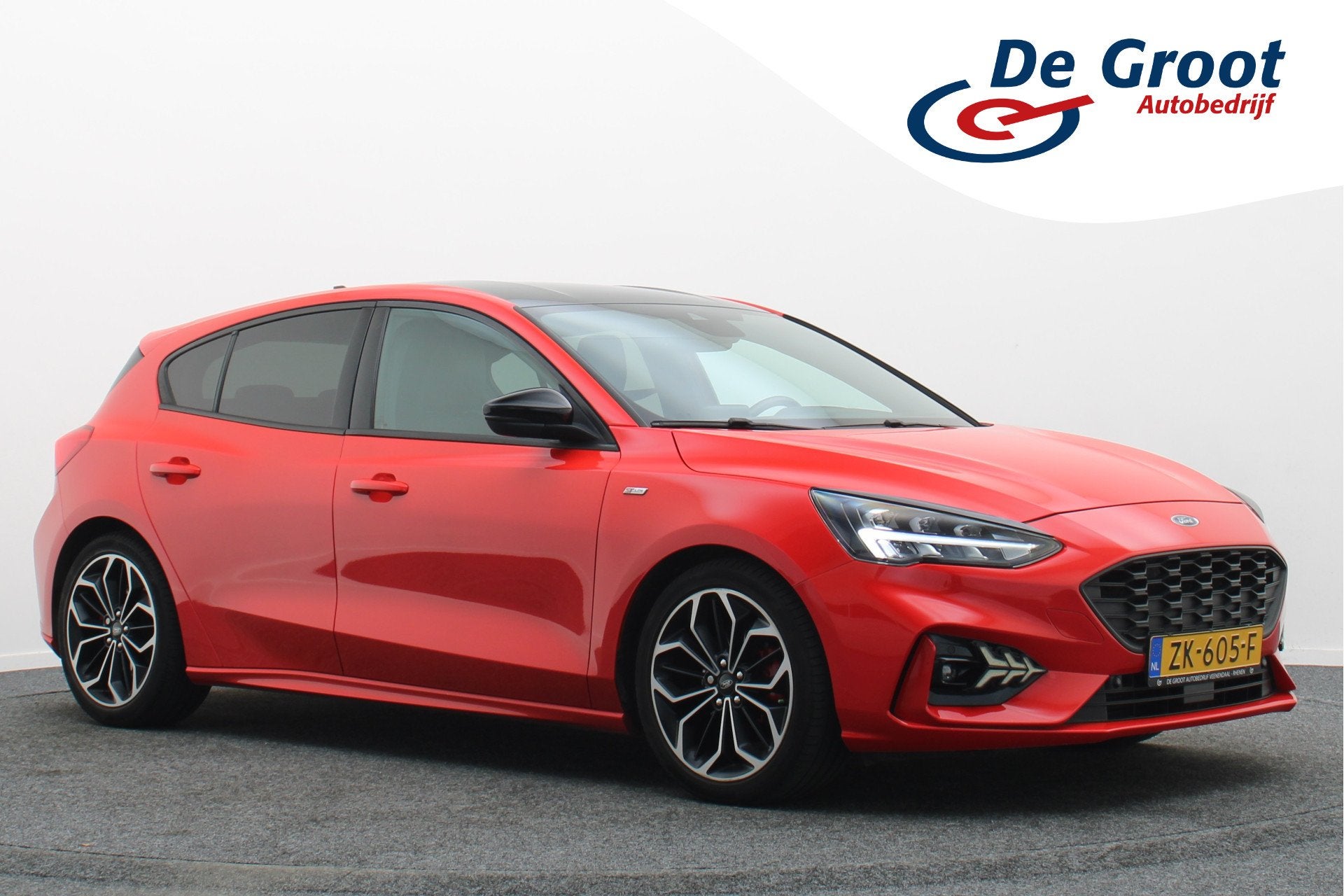 Ford Focus 1.5 EcoBoost ST Line Business Leer, B&O, Apple Ca, Auto's, 1304 kg, Bedrijf, 3 cilinders, Onderhoudsboekje