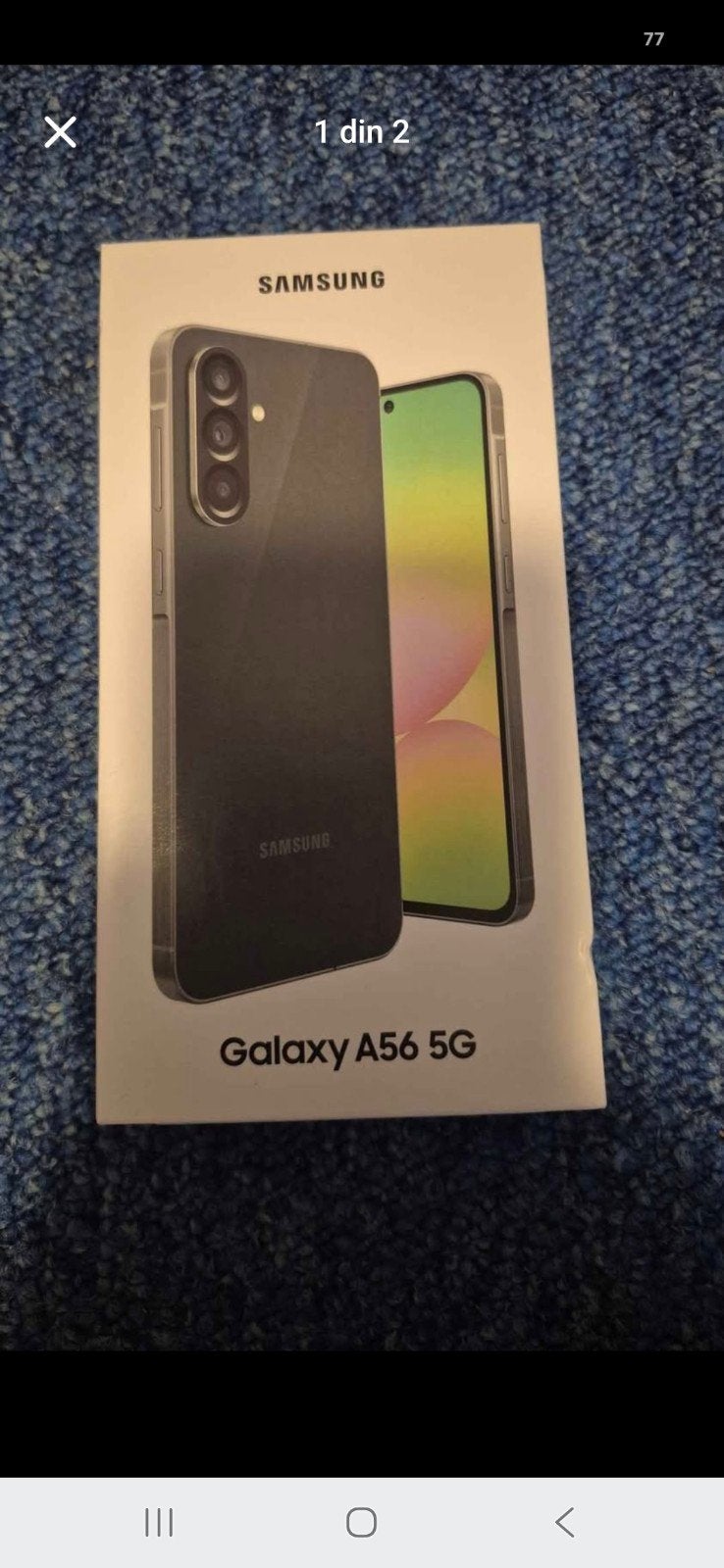 Nieuw! Samsung Galaxy A56 5G – Geseald in doos, Zwart, Nieuw, Ophalen of Verzenden, 128 GB