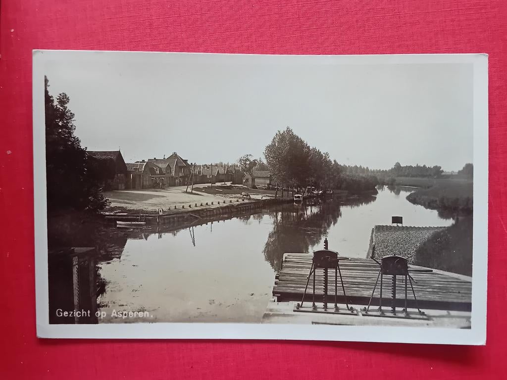 Ansichtkaart Asperen, Ophalen of Verzenden