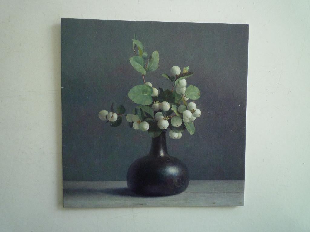 Kunstkaart Henk Helmantel stilleven met sneeuwbes bes, Verzenden, Voor 1920, Overige thema's