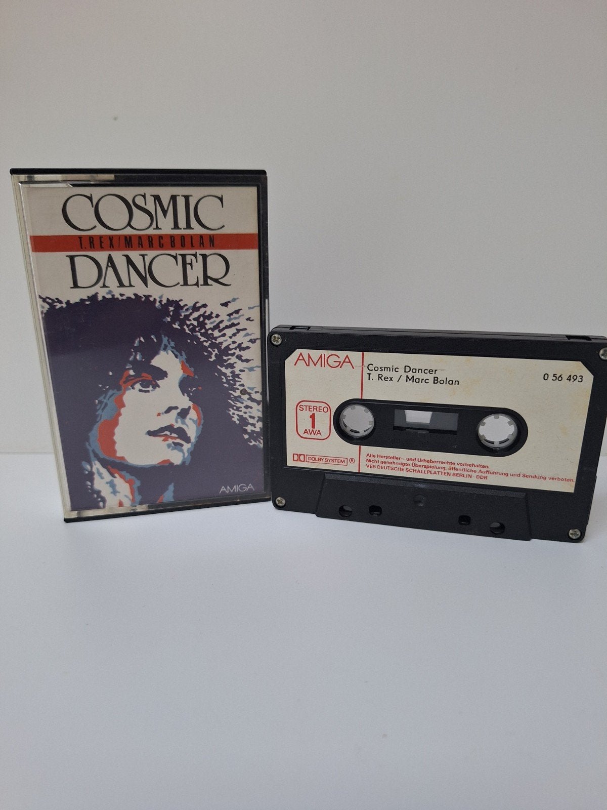 T. Rex / Marc Bolan - Cosmic Dancer Cassette (AMIGA), Gebruikt, 1 bandje, Ophalen of Verzenden, Origineel