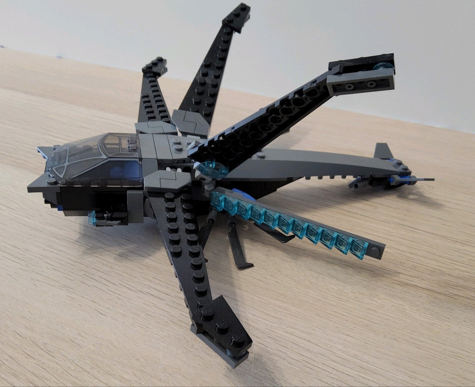 Lego 76186 black panther dragonflyer super heroes marvel, Compleet, Marvel, Lego, Ophalen of Verzenden