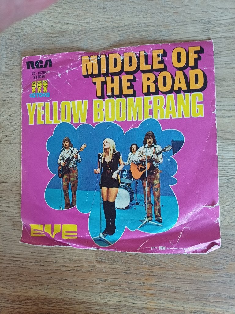 Vinyl single, Gebruikt, 7 inch, Pop, Overige typen