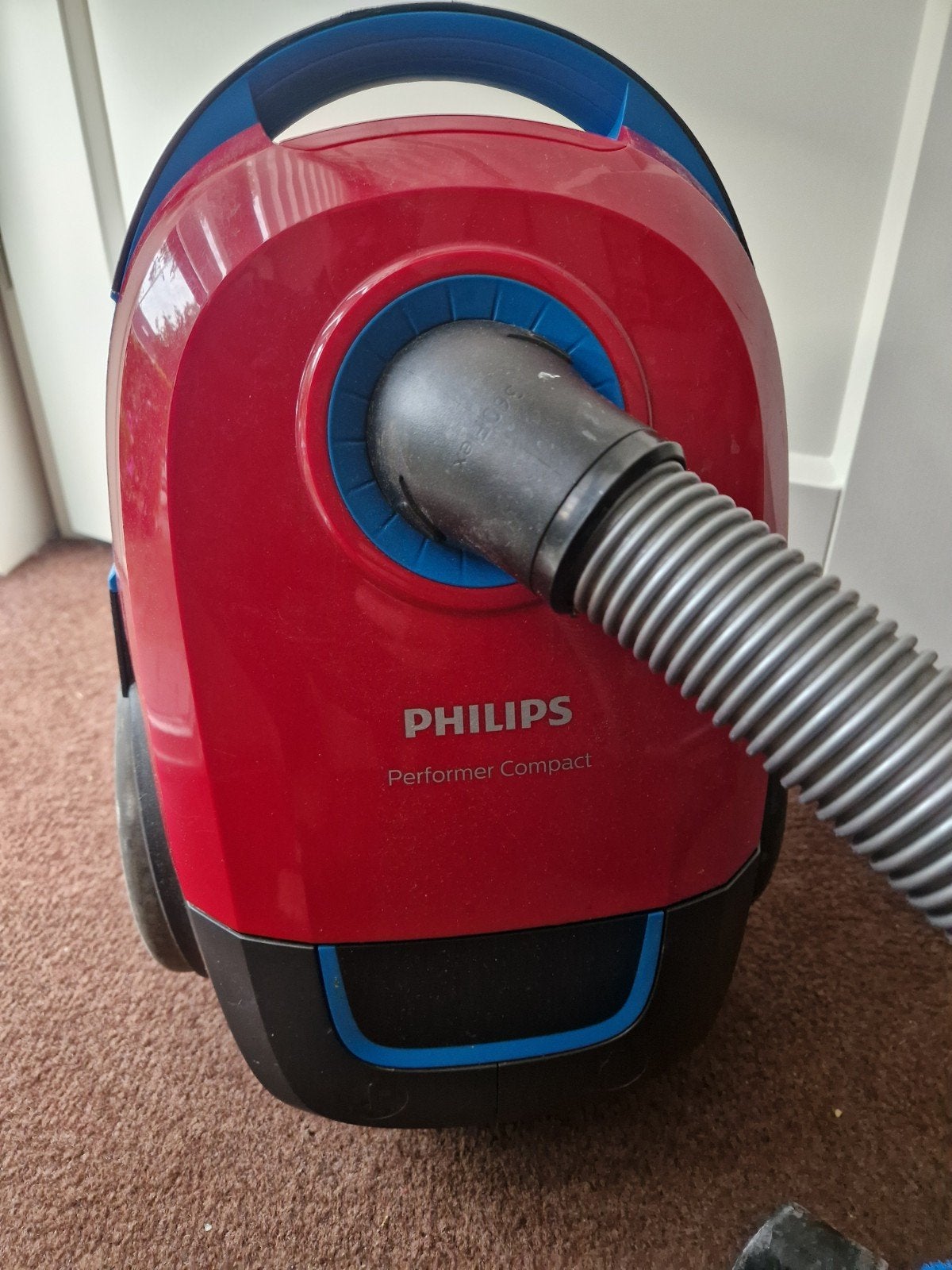 Philips Performer Compact FC8373 stofzuiger - Rood, Ophalen, Gebruikt, Philips, Sledestofzuiger
