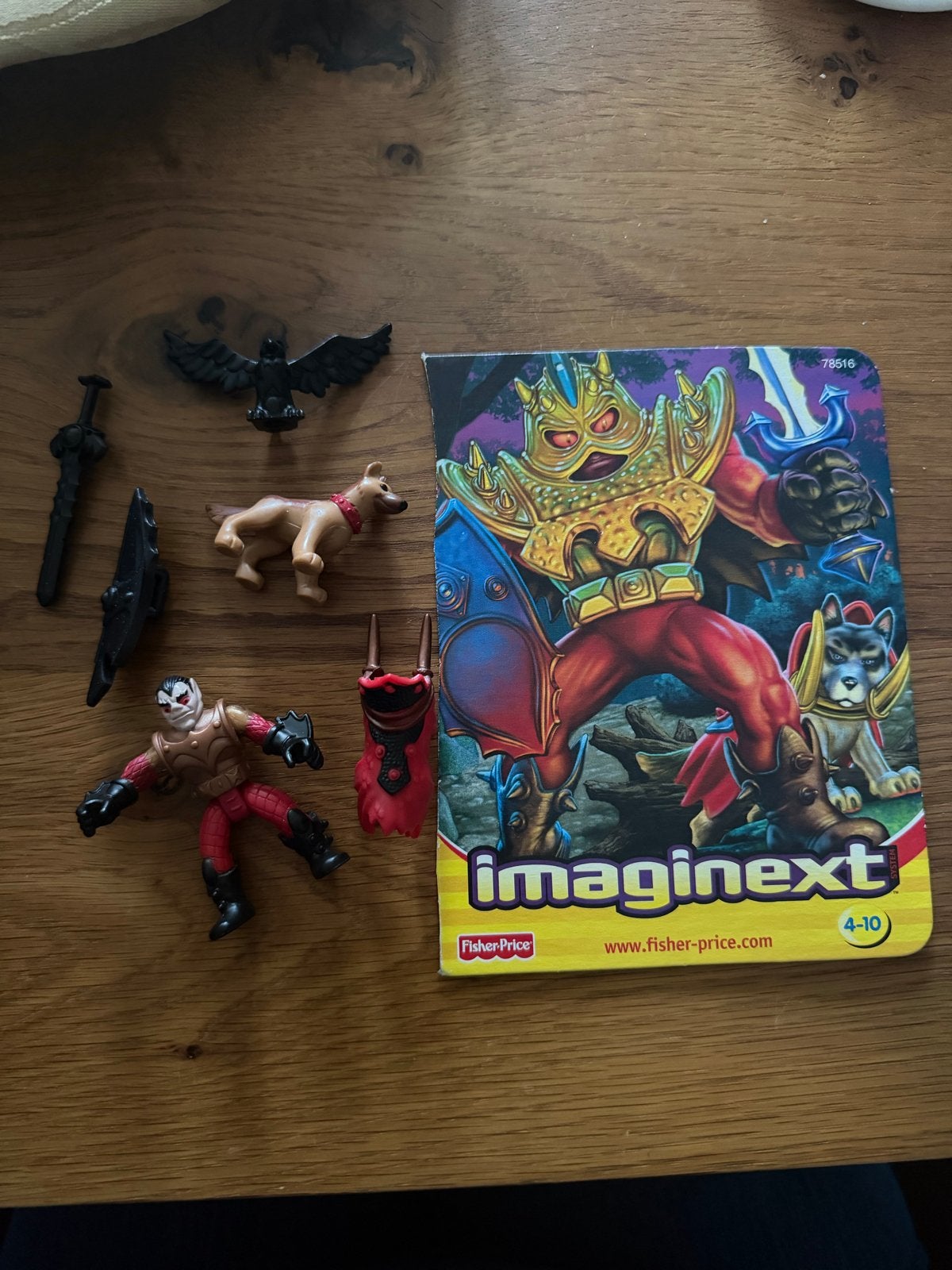 Vintage Imaginext Fisher Price Troll warrior Set 78516, Ophalen of Verzenden, Zo goed als nieuw