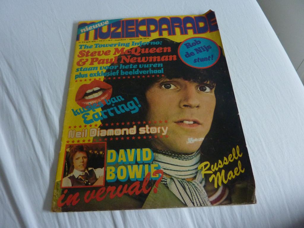 MUZIEKPARADE NR 214 1975-EARRING-SPARKS-STONES-SWEET-QUEEN, Verzamelen, Tijdschriften, Kranten en Knipsels, Verzenden, 1960 tot 1980