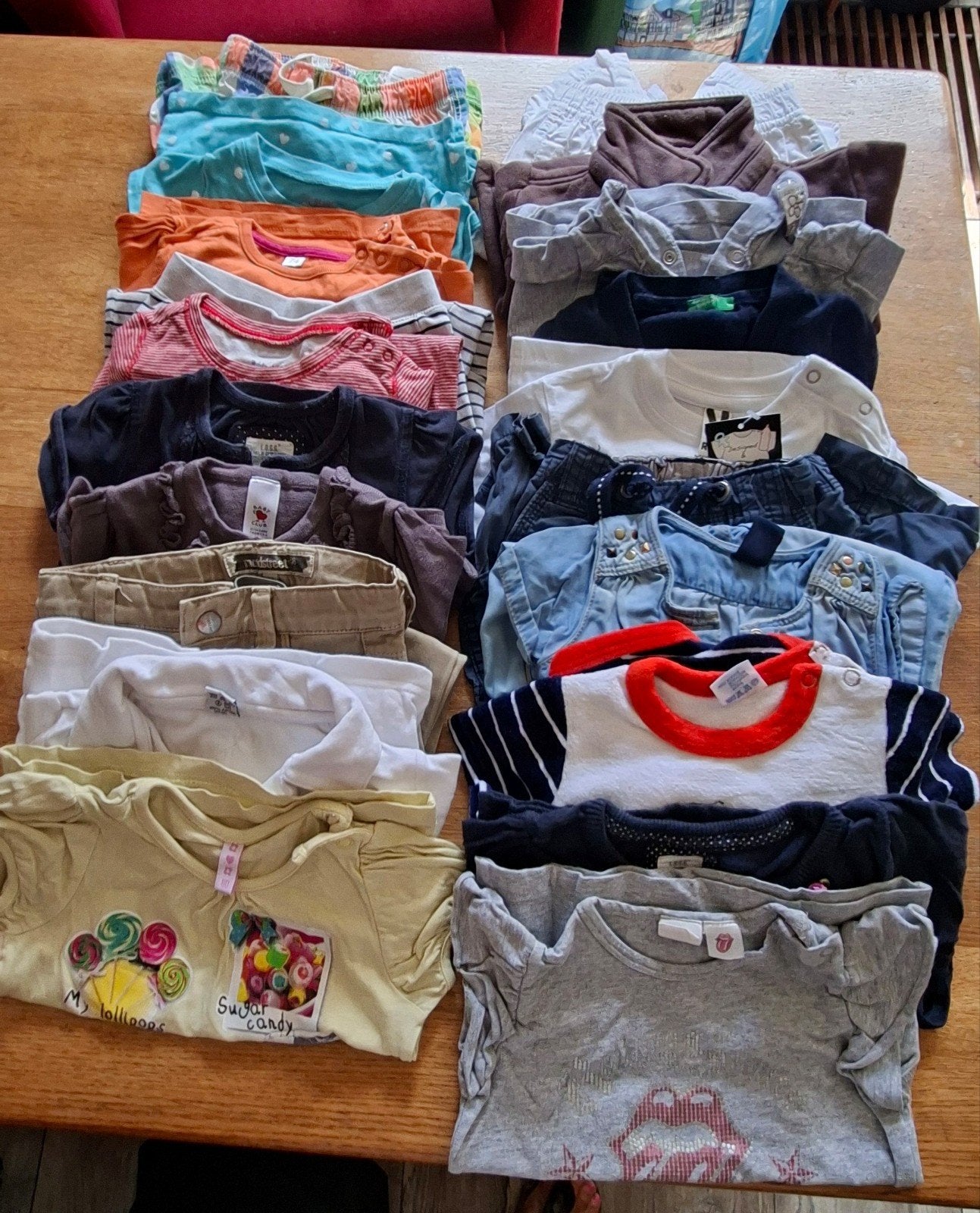 Kinderkleding maat 74 en 80., Kinderen en Baby's, Babykleding | Baby-kledingpakketten, Ophalen of Verzenden, Gebruikt