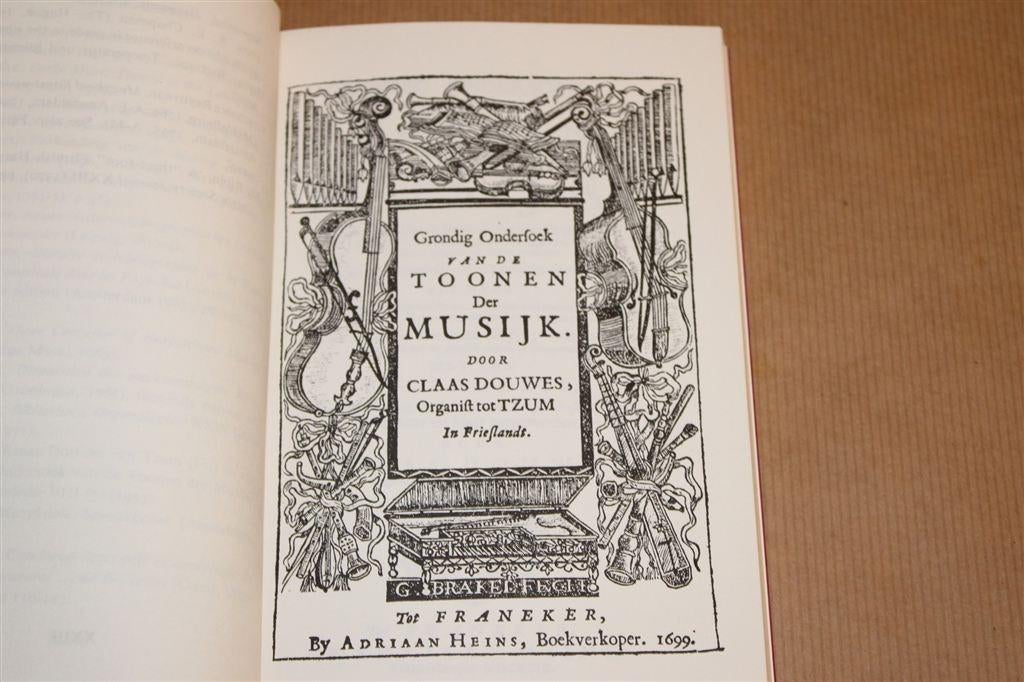 Grondig Ondersoek Muziek [1699] — Facsimile, Boeken, Ophalen of Verzenden, Gelezen, Artiest