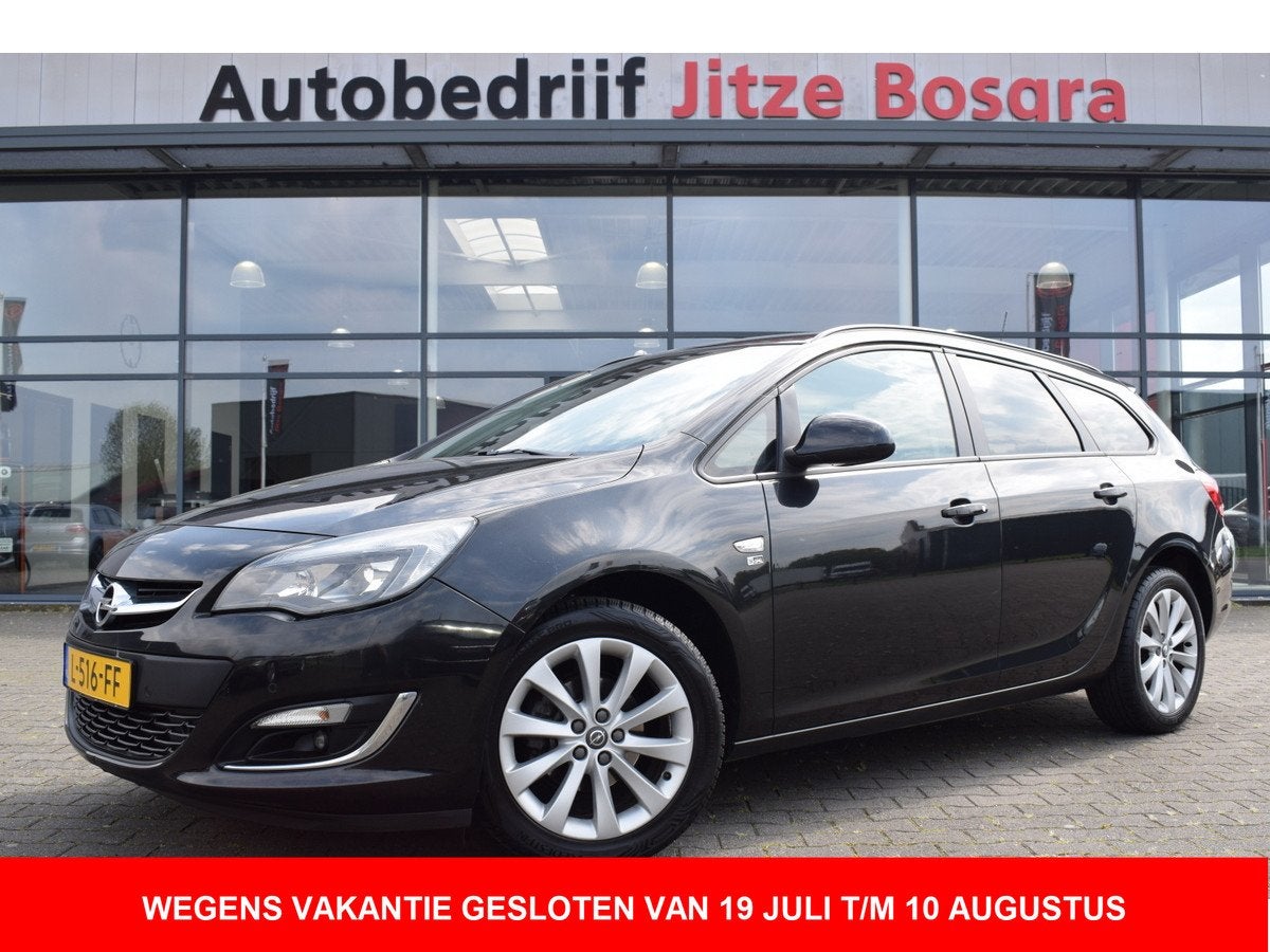 Opel Astra Sports Tourer 1.4 Turbo Sport ECC | Half Leder |, Auto's, Opel, Voorwielaandrijving, Euro 5, Gebruikt, 4 cilinders