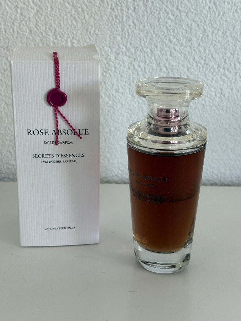 Vintage Yves Rocher Secrets d'Essences Rose Absolue EDP 50ml, Verzamelen, Verzenden, Gevuld, Laboratoires de Biologie Végétale Yves Rocher