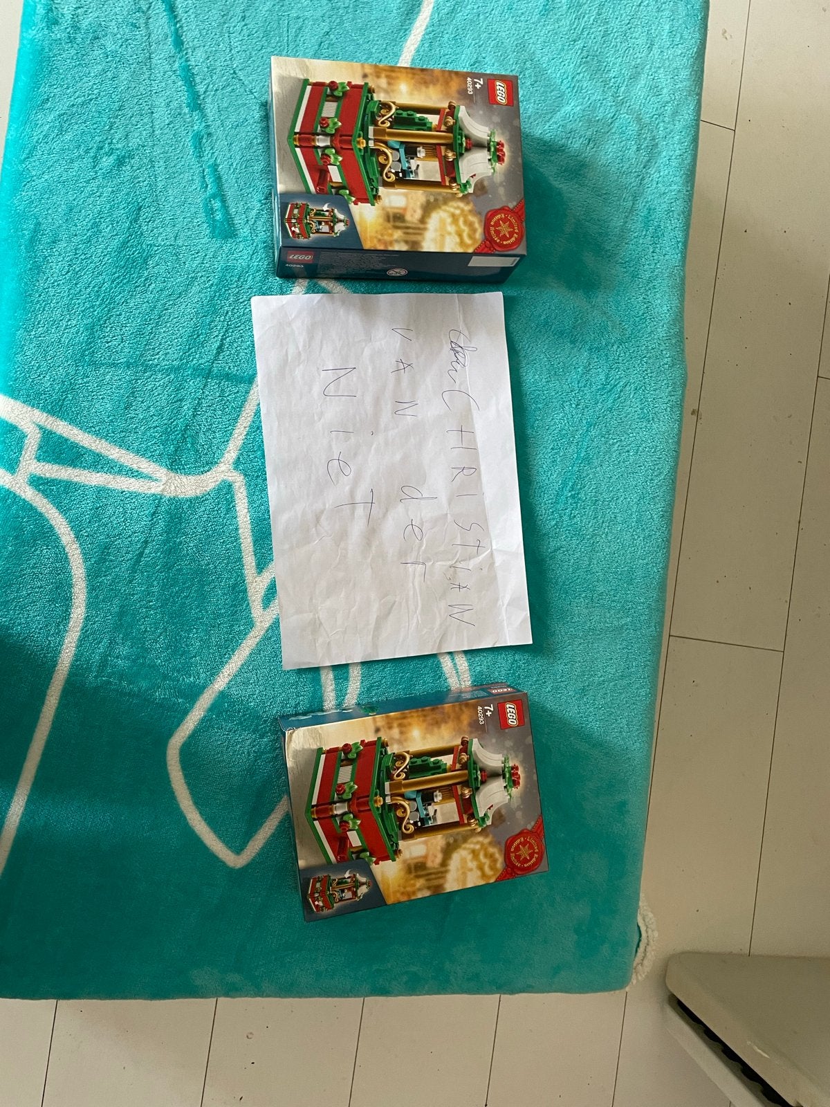 LEGO 40293 Christmas Carousel - Nieuw in doos!, Overige thema's, Lego, Nieuw, Ophalen of Verzenden