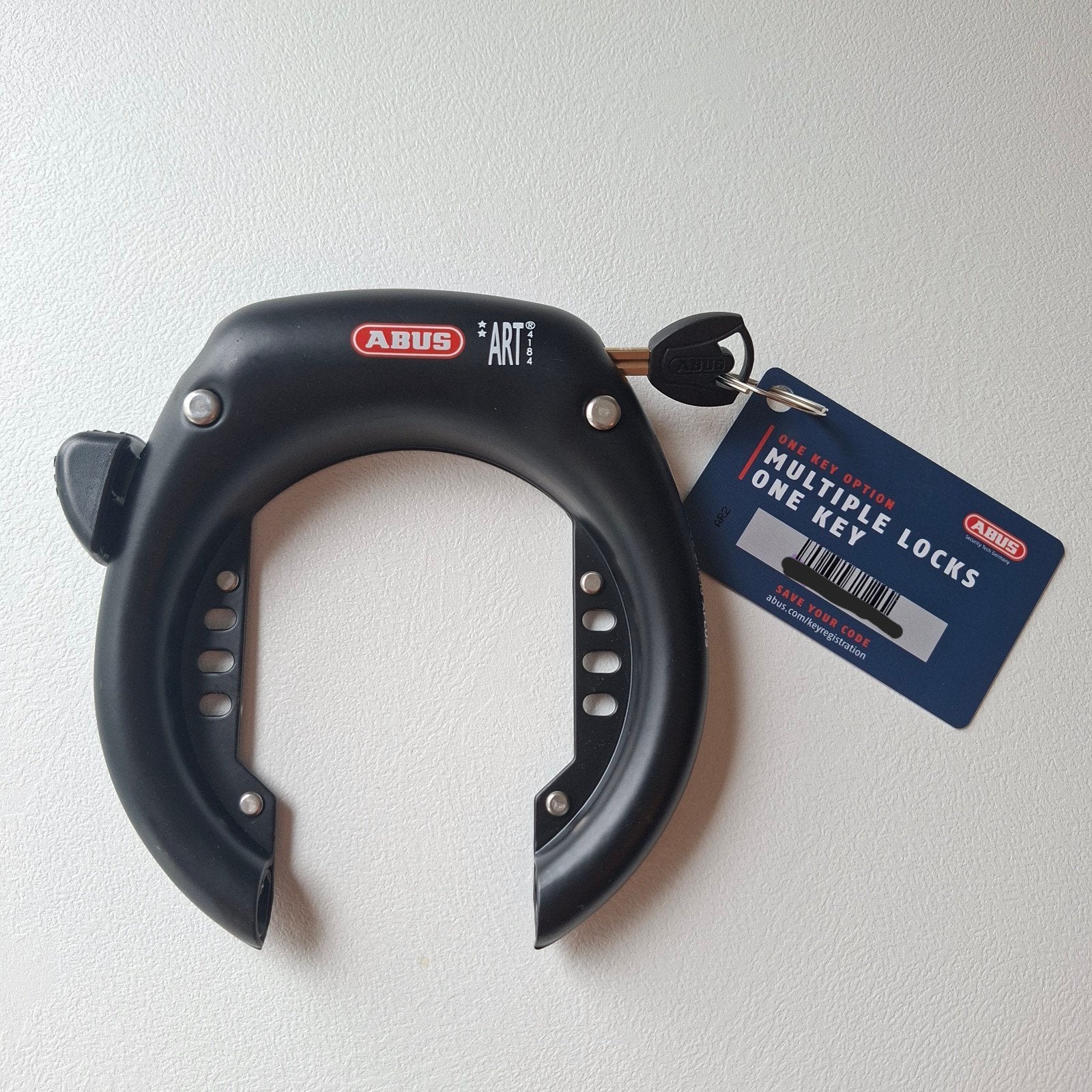 ABUS Ringslot ART2 met insteekslot - Nieuw, Ophalen of Verzenden, Nieuw, Ringslot