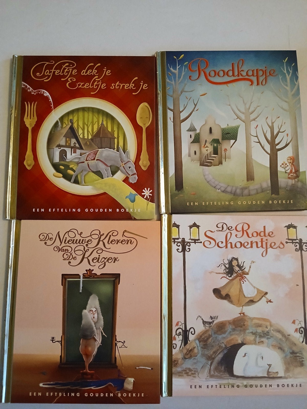 Efteling Gouden Boekjes - Sprookjescollectie (10 boeken), Ophalen of Verzenden, Zo goed als nieuw, Diverse auteurs (Efteling)