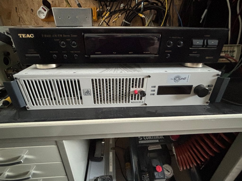BW 1000 TX V3 FM zender elenos rvr suono, Ophalen, Gebruikt, Zender