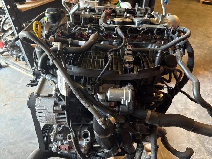 Motor van een Volkswagen Polo, Gebruikt, -, Volkswagen, -