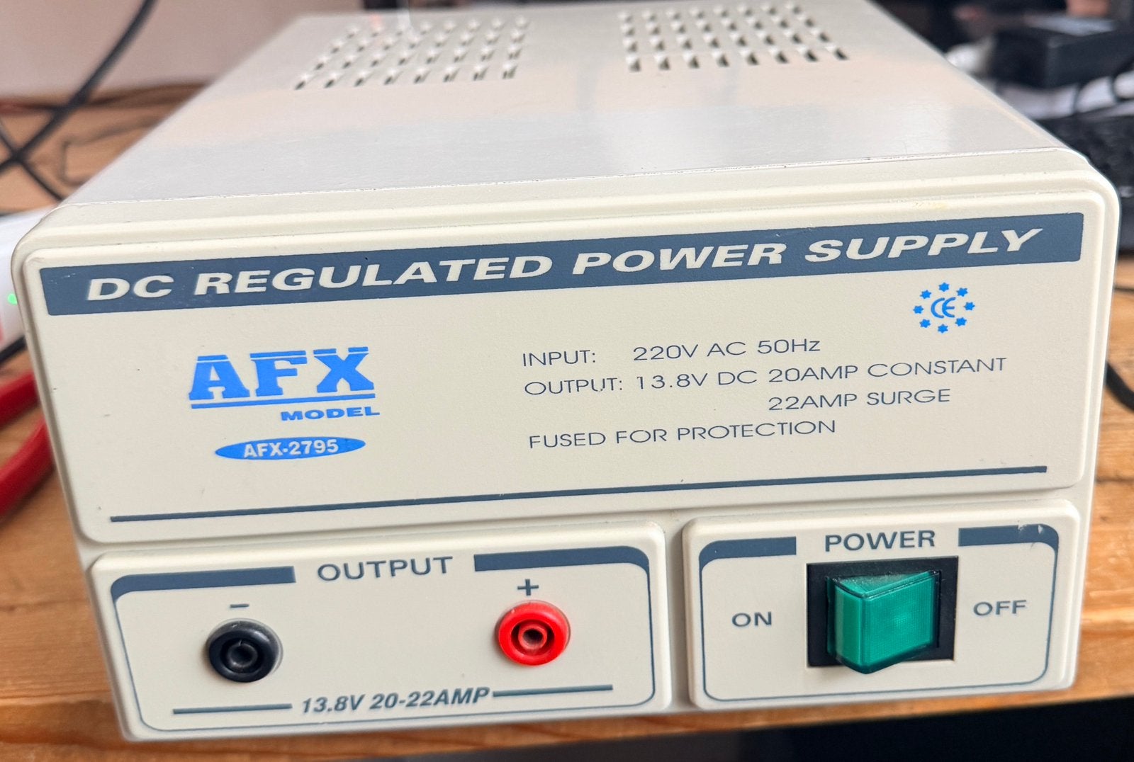 AFX Model AFX-2795 Regulated Power Supply, Telecommunicatie, Ophalen, Gebruikt