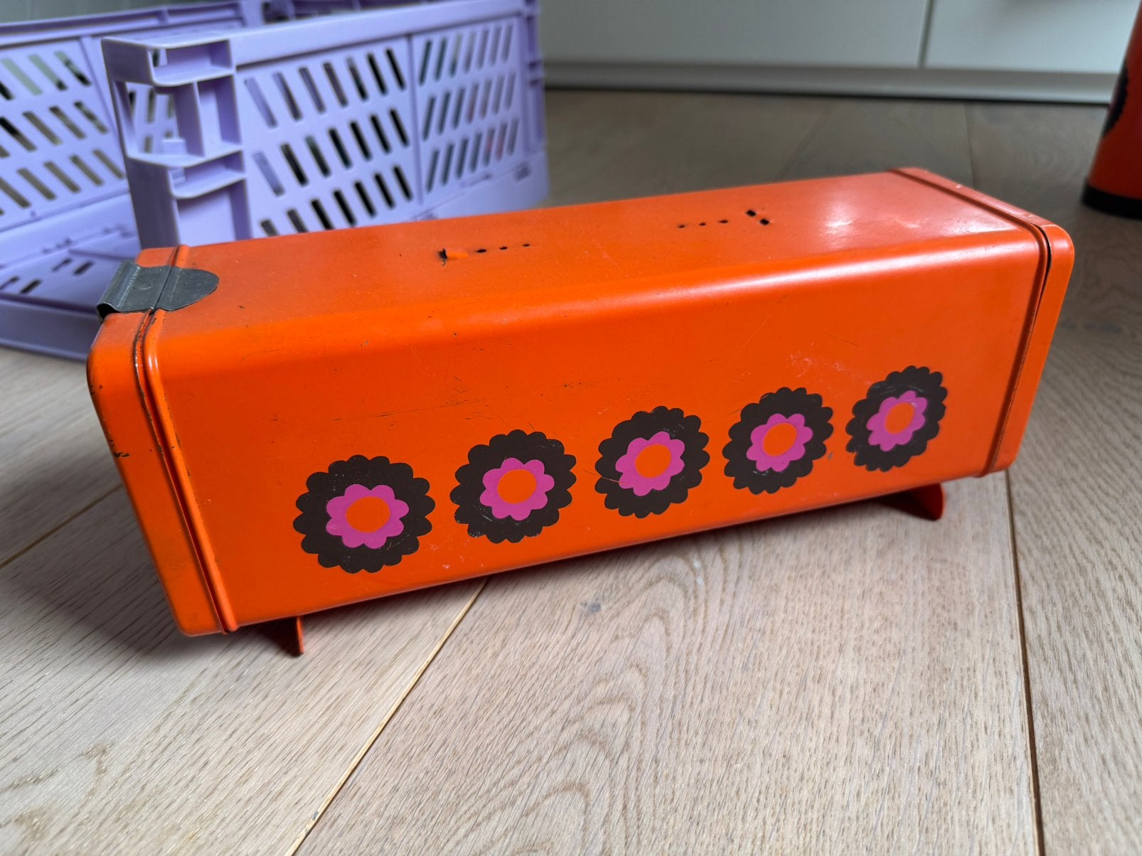 Vintage cakeblik Brabantia, Verzamelen, Ophalen, Huis en Inrichting