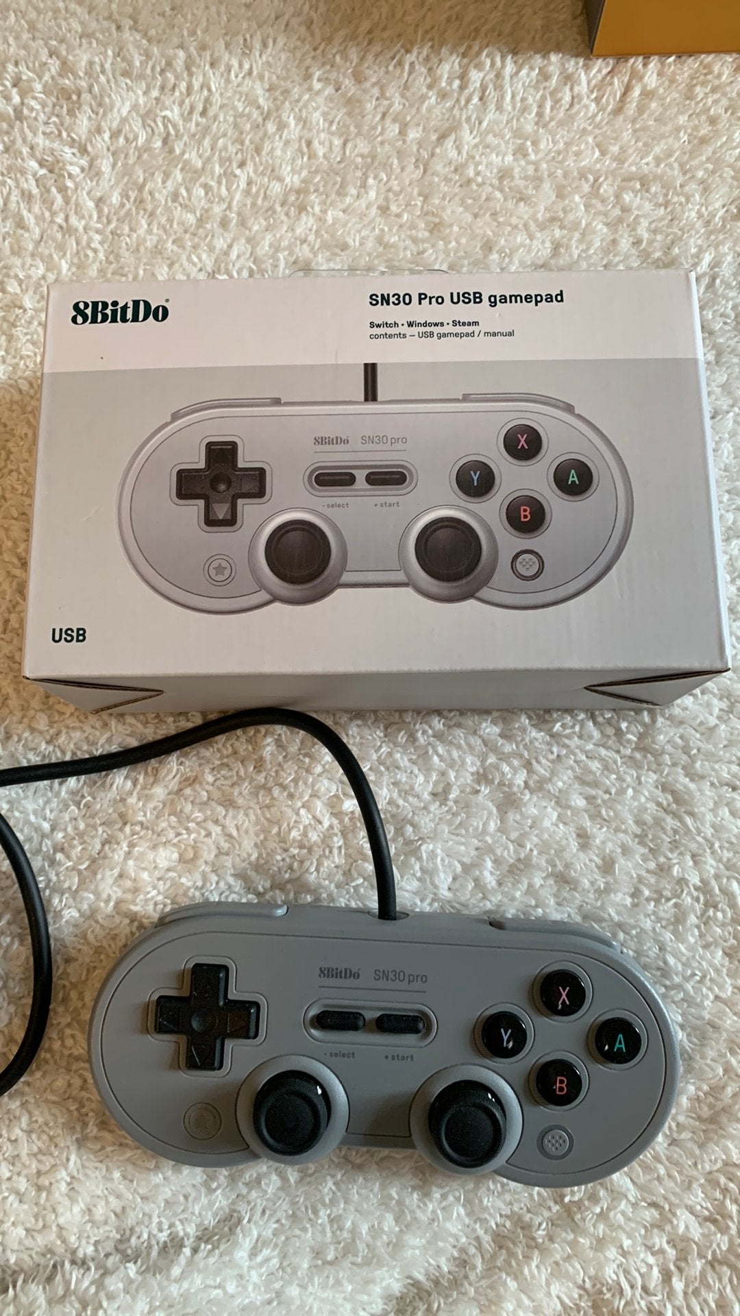 8BitDo SN30 USB controller, Ophalen, Zo goed als nieuw, Switch, Overige controllers