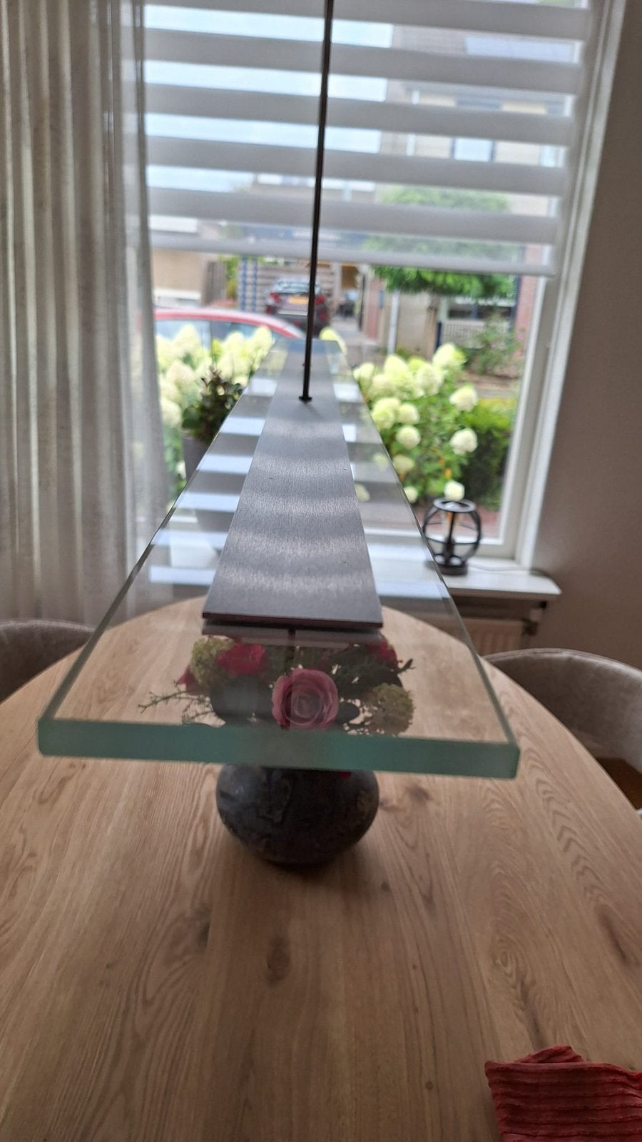 Mooie hanglamp, Ophalen, Zo goed als nieuw, Glas, Overige fittingen