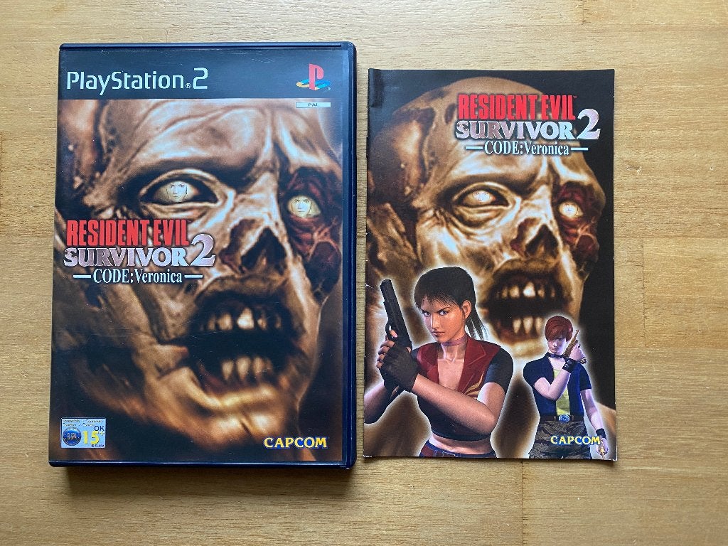Resident evil survivor 2 code veronica ps2, 1 speler, Racen en Vliegen, Ophalen of Verzenden, Zo goed als nieuw