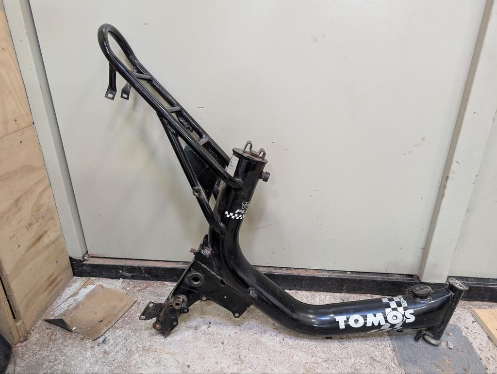 Tomos Flexer frame blauw / snor kenteken, Ophalen, Gebruikt, Maximaal 25 km/u, Flexer
