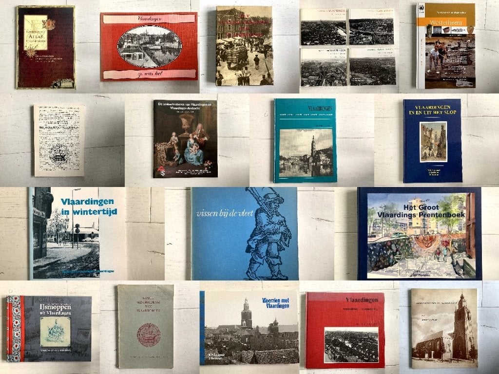 Boeken over Vlaardingen, Boeken, Ophalen of Verzenden, 20e eeuw of later, Gelezen, Diverse auteurs