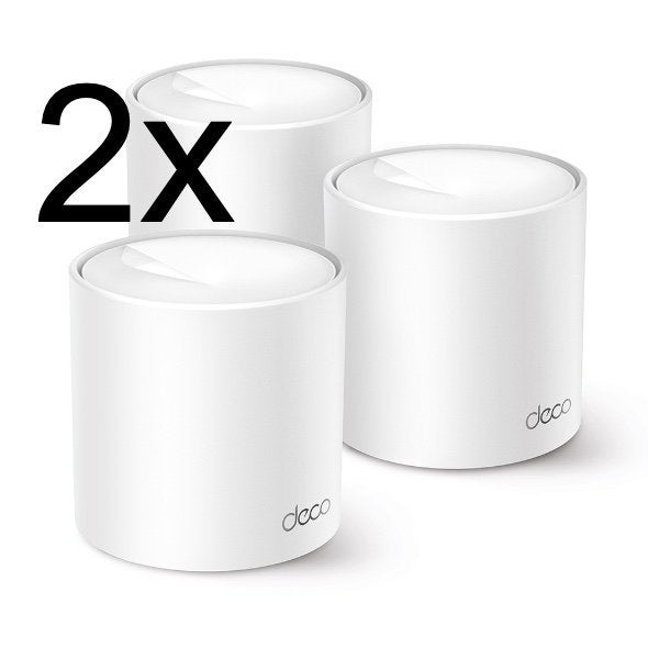 TP-Link Deco AX1500 (X10) Mesh WiFi 6 Systeem (2-pack), Ophalen of Verzenden, Nieuw, TP-Link