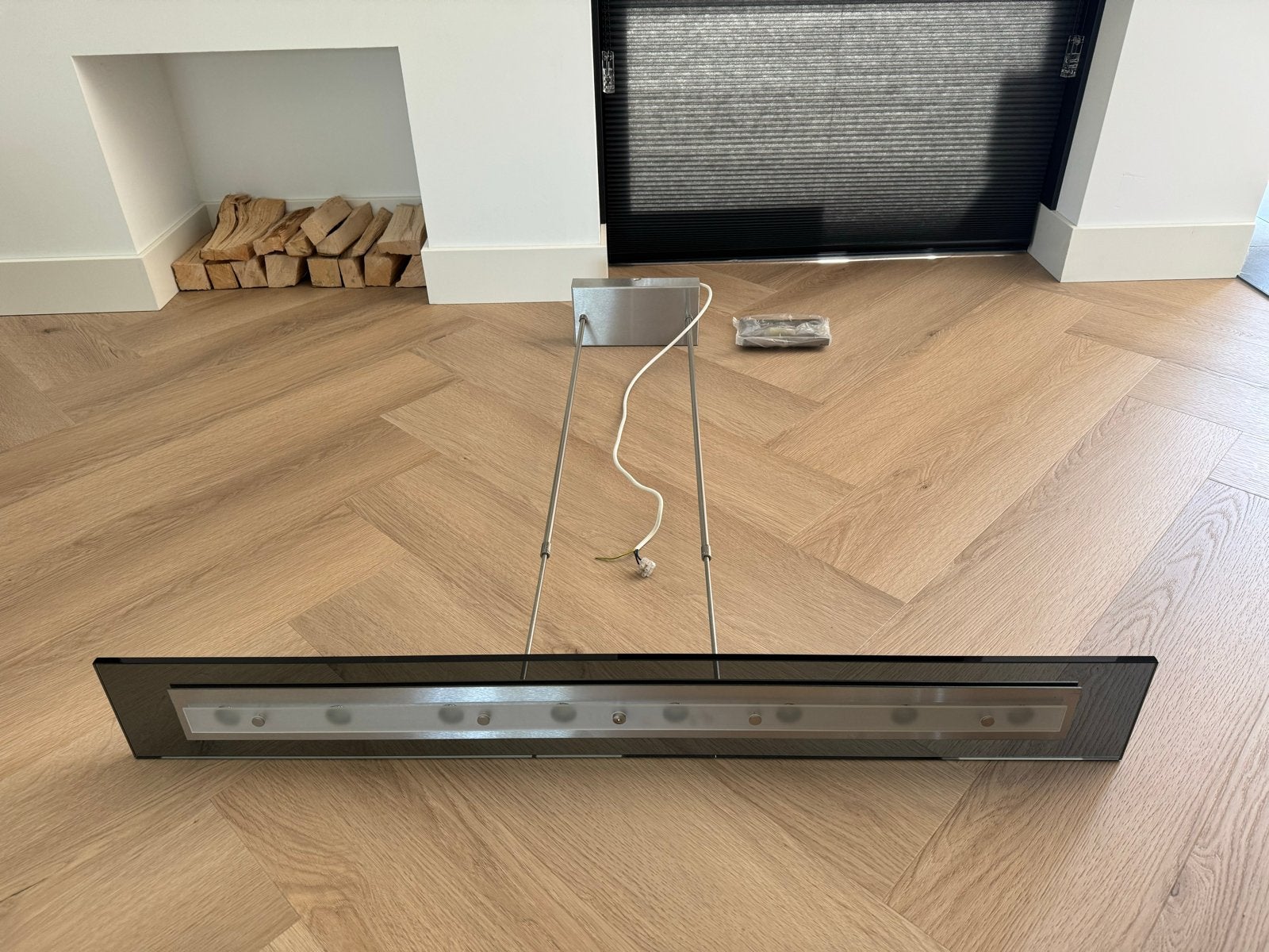 Steinhauer hanglamp - Modern design, Ophalen, Gebruikt, Metaal, Overige fittingen