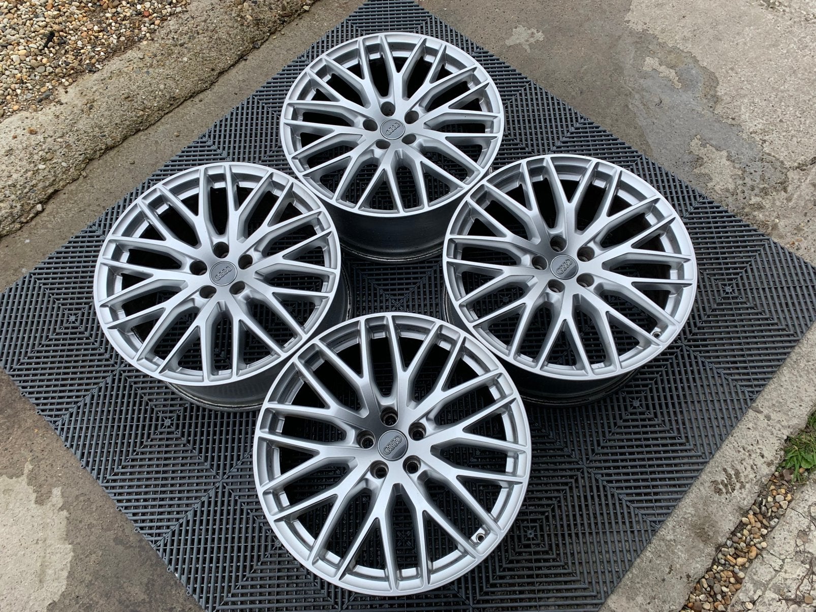 20 inch orginele Audi set ! 5x112, Ophalen of Verzenden, 20 inch, Velg(en)