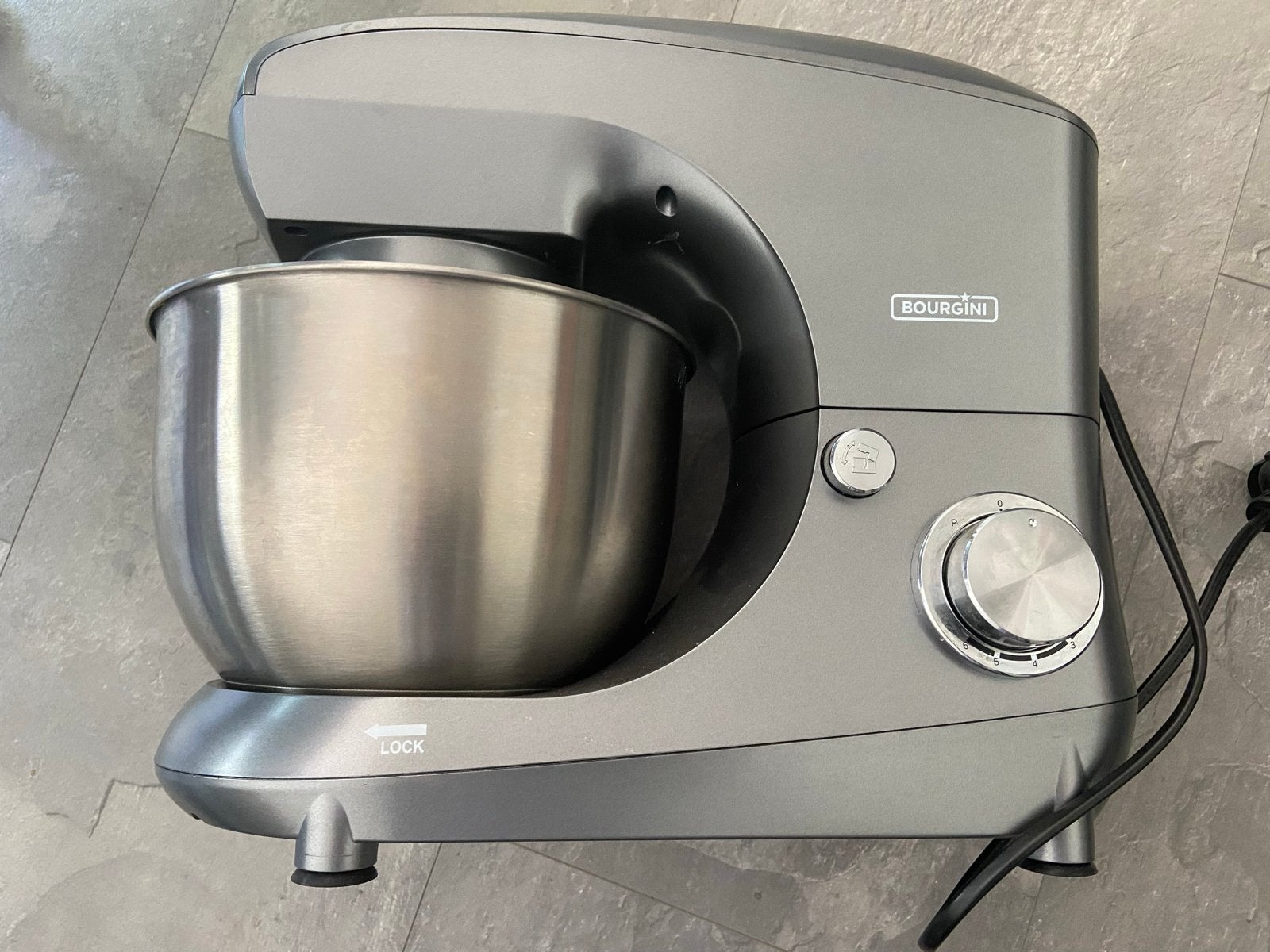 BOURGINI Keukenmachine - Zo goed als nieuw, 3 tot 4 liter, Ophalen of Verzenden, Zo goed als nieuw, 3 snelheden of meer