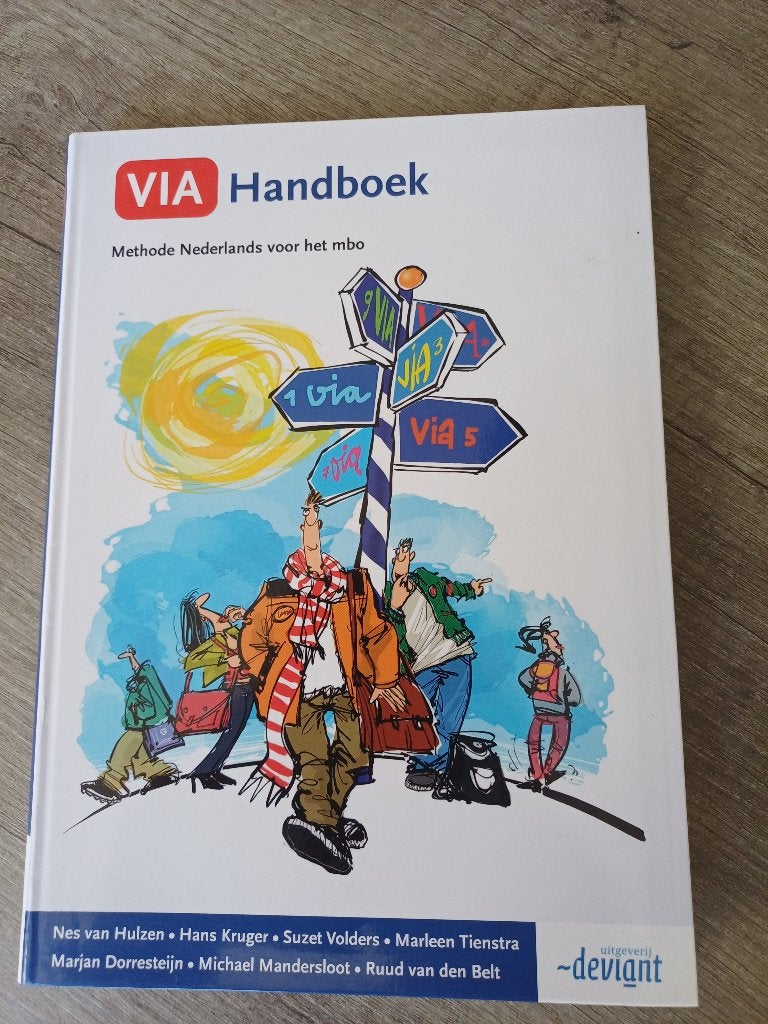Via Handboek Methode Nederlands, Boeken, Schoolboeken, Diverse auteurs, Ophalen of Verzenden, Zo goed als nieuw, Nederlands