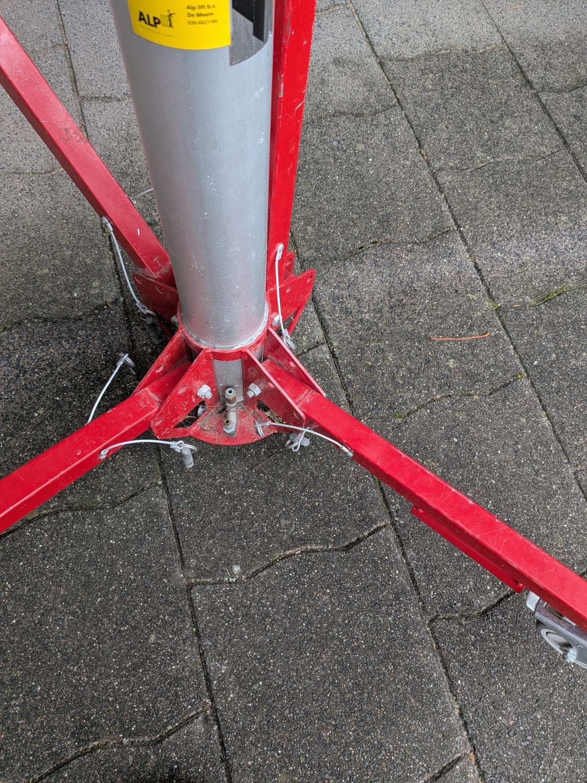 ALP Lift Materiaallift ML 160 - Max 125 kg, Ophalen