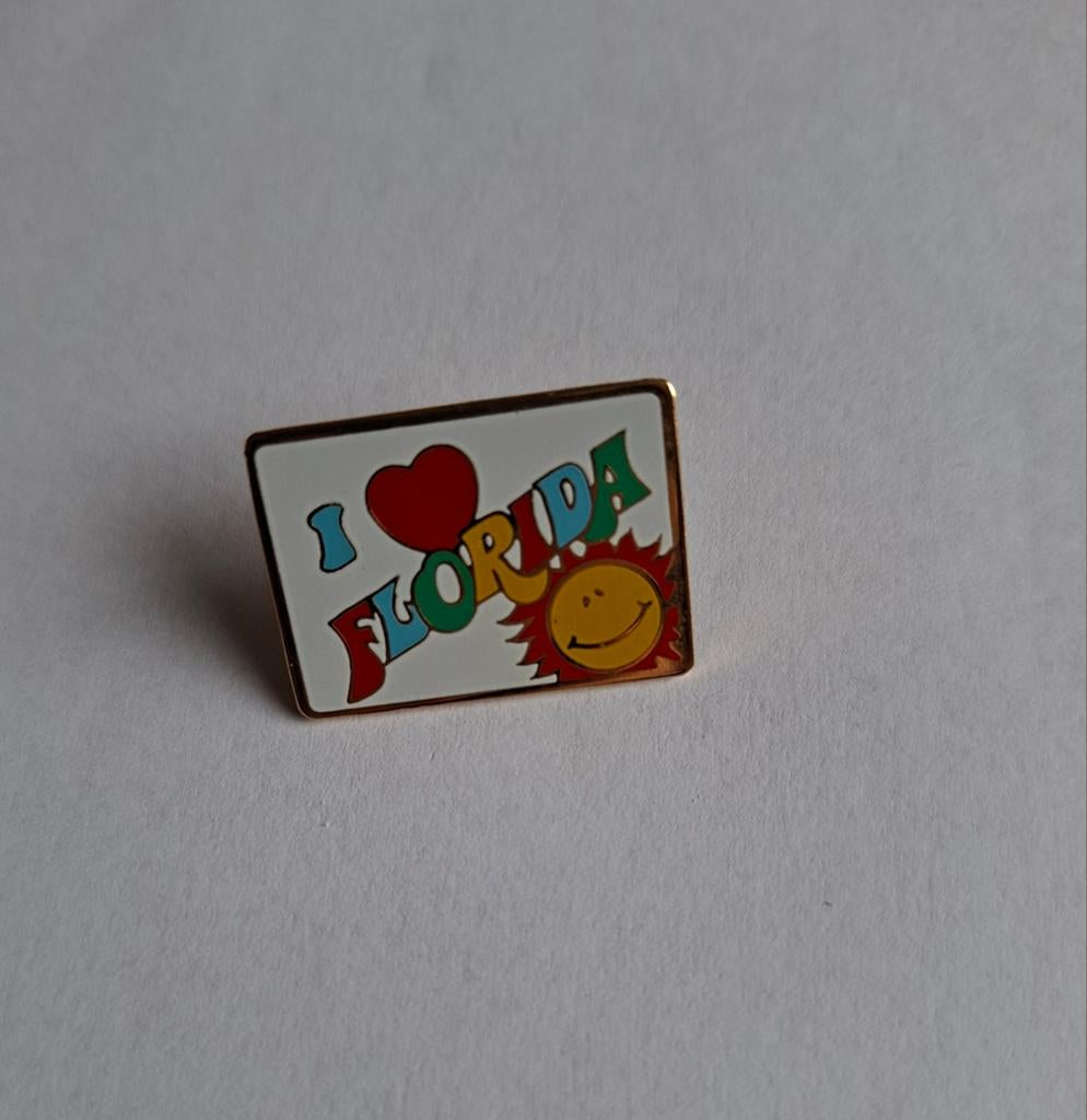 Pin Florida, Verzamelen, Speldjes, Pins en Buttons, Ophalen of Verzenden