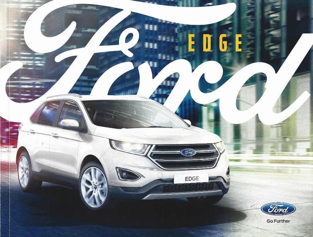 Brochure Ford Edge 2015, Ophalen of Verzenden, Gelezen, Ford