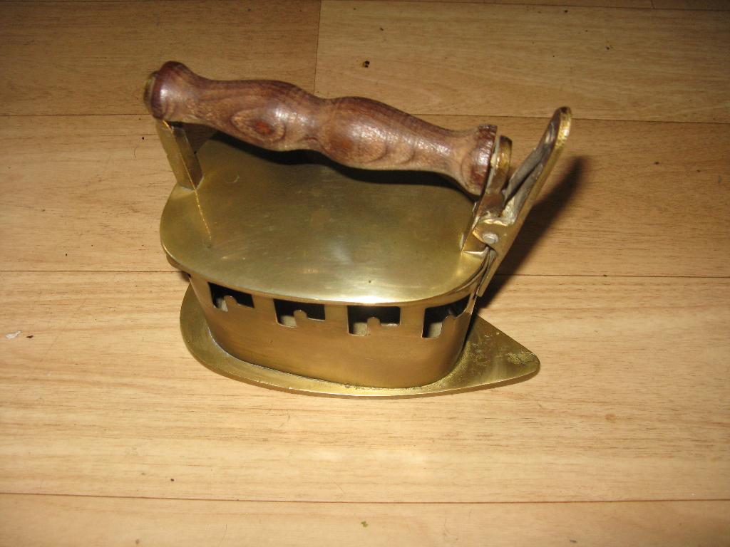 Koperen strijkijzer, Ophalen of Verzenden, Koper
